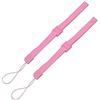 Melody Sophia 2 x cinturino da polso rosa per fotocamere Sony PSP 1000 2000 3000 Go PS Vita PS3 Move, Nintendo DS Lite DSi XL 2DS 3DS XL Wii Remote Wii U, lettori musicali MP3