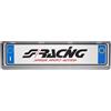 Simoni Racing PTX/G Portatarga Universale Posteriore, Supporto Targa Auto Standard EU - Piastra per Targhe Auto, Grigio