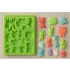 Graziano, Stampo Silicone Animali Vari 15 Disegni 10.5x7.5cm - Cagnolini, Gatti, Orsetti, Pesci, Per Pasta Zucchero