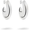 Liebeskind Berlin donna orecchino a cerchio LJ-1684-E-36 in acciaio inossidabile in IP Rhodium