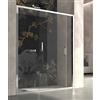 CSA Box Doccia Box Doccia Altea N.Fs 100 Apertura Porta Scorrevole ALTEZZA SU MISURA - Cristallo : Cristallo Trasparente - Profilo: Argento Satinato