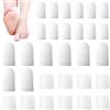 CHAOTEMAI 30 Pezzi Protezione Dita Piedi Silicone Può Essere Tagliato Proteggi Dita Piedi Paracalli Piedis Protezione Alluce Utilizzato per Mani e Piedis Adatto per Calli Vesciche Unghie Incarnite