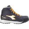 Utility Diadora Diadora Glove MDS Mid S3 HRO SRC, Guanti Unisex-Adulto, Blu Scuro Arancio Fluo, 42 EU