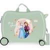 Disney Frozen Valigia per Bambini Rigida in ABS con Chiusura a Combinazione Laterale, 4 Ruote - Bagaglio a Mano | Joumma Bag