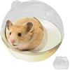 POHOVE hamster bagno di sabbia e vasca da bagno per piccoli animali domestici