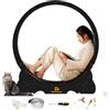 Naviconvex katzenlaufrad 113 cm laufrad Katze Laufen super leise Katzen laufrad laufrad für Katzen laufrad Katze katzenrad Laufrad Katze XL katzenlaufrad Indoor Katzenlaufrad XL