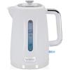 briebe Elegance Bollitore Elettrico 1,7L, Teiera Elettrica per Infusione da 2200 W, Ebollizione Rapida, senza BPA, Base a 360°, Controller Strix, Spegnimento Automatico, Design Moderno, Bianco