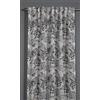 Gardinia Sehlbach Tenda a scialle con fettuccia, Stampa botanica all-over, Viola, 135 x 245 cm, Tessuto opaco, Nastro integrato, Occhielli nascosti, Certificato Oeko-Tex, Nastro accorciante incluso