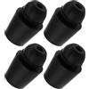 LT Easiyl 20 ammortizzatori universali per portiera auto, copertura in gomma anti shock, compatibile con Kia compatibile con Hyundai Black