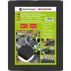 SmartProduct 2,1m x 5m Telo Pacciamatura da Giardino permeabile, Resistente ai Raggi UV e duraturo 50gsm, Barriera per Erbaccia, Teli pacciamante antistrappo