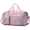 BAGROUPS Borsone da Viaggio 40x20x25 Ryanair 20L Pieghevole Borsa da Cabina Borsa da Weekender Impermeabile per Donna e Uomo con Cabina per Scarpe Sport Palestra Borsas Tote Borsas da Ospedale Rosa
