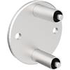Sellon24® Staffa di ancoraggio da parete in acciaio inox, 42,4 mm, per ringhiera in acciaio inox, V2A, supporto per tubo rotondo, supporto da parete per balcone, ringhiera per scale