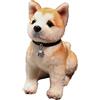 ISAKEN Shiba Inu Bambola Peluche Realistico Shiba Inu Cane Cuscin Shiba Inu Cane Puppy Doll Cuscino Morbido Bambola di Peluche Akit Cuscino Peluche Giocattolo Farcito per Bambini di Compleanno