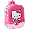 safta 622570011 Hello Kitty 3D Mini 6L 32x43x14 Cm Backpack One Size