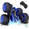 Tecnock Auto telecomandata 2025 con telecomando da 2,4 GHz, a 360° Flip Stunts Rc Auto Monster truck con luce colorata a partire dai 6 ai 12 anni, giocattolo all'aperto regalo per bambini
