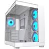 Cougar Case Cougar Gaming FV150 RGB Midi-Tower ATX Bianco [CGR-5KA1W-RGB]