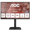 Aoc Monitor Led 23,8" AOC 24E4U Full HD 1920x1080/4ms/classe C/Nero [24E4U]