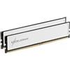 Exceleram Ram UDIMM DDR5 2x16GB Exceleram 6000MT/s CL30-38-38-86 1.4V Bianco [EBW50320603038CD]