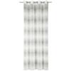 Gardinia Sehlbach Tenda pronta per l'uso con occhielli, Righe orizzontali strette, Grigio, 135 x 245 cm, Opaca, Traslucida, Elegante senza tempo, Facile da applicare, Certificato Oeko-Tex, Personalizzabile