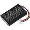 Cameron Sino CS-GMZ590SL Batterie 1800mAh compatibile con [Garmin] 010-01603-10, Zumo 590, Zumo 590LM, 595, 595LM, per [BMW] Navigator 5, Navigator 6 sostituisce 010-12110-003, 361-00077-00, 361-00077-10, 616-000