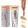 BROEYOUE Trucco per le gambe, impermeabile, copertura del corpo perfetta per le gambe, copertura del tatuaggio, impermeabile, copertura per tatuaggi per cicatrici di gambe e corpo, texture leggera (colore