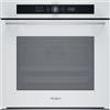 Whirlpool Linea W5 Collection WOI5S8PM2SWA Forno da Incasso Multifunzione Elettrico 60 cm Classe A+ Pirolitico Vapore Funzione Pizza Tecnologia 6° SENSO Finitura Bianco