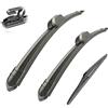 HEYNER Classic - Set Di 3 Tergicristalli Ibridi Per Kia Rio 2011-2016, Anteriore 650+400mm E Posteriore 250mm, Facili Da Montare