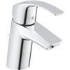 Grohe Eurosmart Miscelatore Rubinetto Monocomando StarLight Cromo in Metallo per Lavabo Taglia S - 33265002 ,