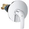 Grohe Eurosmart Miscelatore Monocomando da Incasso StarLight Cromo in Metallo per Doccia - 33556002 ,