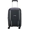 DELSEY PARIS - CLAVEL (Materiale Riciclato) - Valigia rigida da cabina 55 cm x 35 cm x 25 cm - 39 L - S - Nero