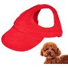 Pacienjo Cappello da sole per cani | Elegante cappello da sole con protezione UV per cani di piccola taglia - Elegante berretto per cani, cappello per cuccioli, cappellino per cani, per fotografie, uso