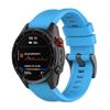 GIOPUEY Cinturini Compatibile con COROS VERTIX 2/2S, Morbido Silicone Cinturino [Resistente all'Usura] [Traspirante] - Sky Blue