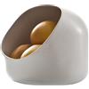 Moustache - Cesto Ô - Bianco - Terracotta smaltata - Designer Ionna Vautrin