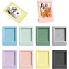 kelav Portafoto 8 Pezzi Adatto Fujifilm Instax Mini Cornice Piccola per Foto, Mini Cornice Portafoto 9,2 × 6,1 Cm, Colori Multipli, Portafotos da Tavolo Colorata Piccola