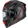 Premier casco integrale Hyper Carbon PS - Rosso Nero