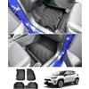 GAFAT Compatibile con Toyota Yaris Cross Hybrid 2021-2024 2025 Tappetini abitacolo, Yaris Cross Hybrid Tappetino Gomma TPE per Tutte Stagioni, Originali 3D Bordo Alto 6-10 CM, Yaris Cross Accessori
