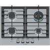Bosch Serie 6 PCH6A5I90 Piano cottura a gas 60 cm 4 fuochi Acciaio Inox"