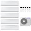 Samsung CONDIZIONATORE SAMSUNG CEBU S2 PENTA SPLIT 9000+9000+9000+12000+12000 BTU INVERTER R32 AJ100 A++ WIFI