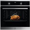 Electrolux Serie 700 Forno da Incasso a Vapore Multifunzione, Capacità 72 l, LOC5H40X2, Classe A, Pulizia AquaClean, SteamCrisp, Display LED, 589x596x569 mm, Acciao Inox