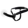 Hidden Desire Inferno Vibrating Silicone Hollow Penis Strap-On with Remote 16cm Black