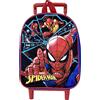 DIMAGRAF SRL TROLLEY SPIDERMAN ASILO PREMIUM CON RUOTE E MANIGLIA REGOLABILE, PER BAMBINI