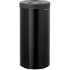 Brabantia Laundry Bin 35L, Plastic Lid, Matt Black