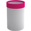 Lineabeta Bicchere portaspazzolini Saon in silicone fucsia