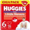 Huggies Little Movers Mutandina Taglia 6, 96 Pannolini Disney