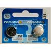 Renata 2 x batterie a bottone 357 SR44 W 13 GS di Renata