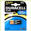 Duracell - Pack di 2 batterie Ultra AAAA - 1.5 V - Batterie alcaline AAAA