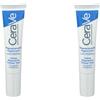 CeraVe Crema Contorno Occhi Riparatrice per Borse e Occhiaie, con Acido Ialuronico 14ml 2x14 ml contorno occhi