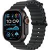 Apple Watch Ultra 2 (2023) 49mm Black Titanium Case with Ocean Band - Black - EUROPA