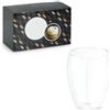 hi!dea™ Set di 2 tazze in vetro borosilicato MACHIATO DUO personalizzate o neutre