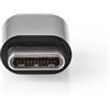 NEDIS CCGB60910BK - Adattatore USB 2.0 | spina USB-C™ | presa USB Micro-B | 480 Mbps | Nichel | Nero | Scatola